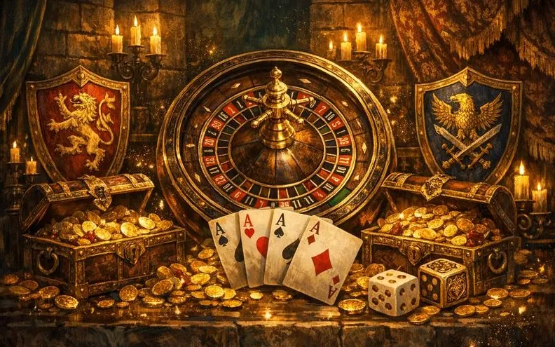 Pagina di login Casinia Casino